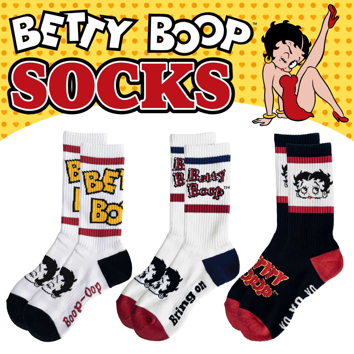 BETTY BOOP ソックス ベティ ブープ