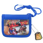 【お財布】マリオカートワールド キッズラウンドウォレット ブルー