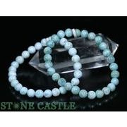 ☆高品質☆【ブレスレット】ラリマー (A) (約7.5～8mm)