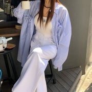 シャツ　レディース　デザイン　韓国ファッション　INS