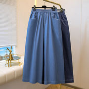 ゆったりワイドレッグストレートジーンV00146