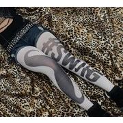 2026春秋新作 ボトムス 女 Y2K レディース  プリント レギンス 靴下 ストッキング パンスト