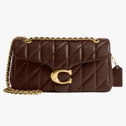 コーチ COACH CP150 タビー ショルダー バッグ 26 キルティング メープル ブラウン 茶色