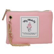 パスケース キーケース  サンリオ マイメロディ リール付き キー ＆ パス ポーチ【小ロット販売】