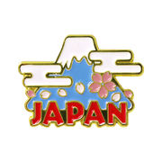 ＜和雑貨・和土産＞ピンバッジ 富士山(イラスト)　No.303-943