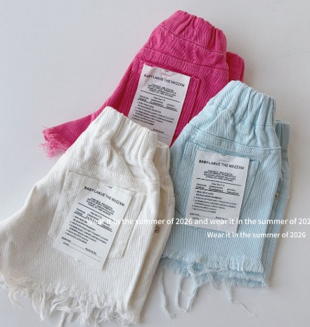 2026年新しいアイテム　子供用服装　パンツ　90-150CM