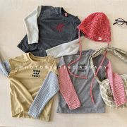 2026 春夏新作 新品 ★ 韓国風 子供服★ロングスリーブTシャツ 80-130cm