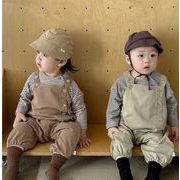 2026春新作 韓国風子供服 キッズ服 ベビー服 男の子 サロペット 66~100CM 2色