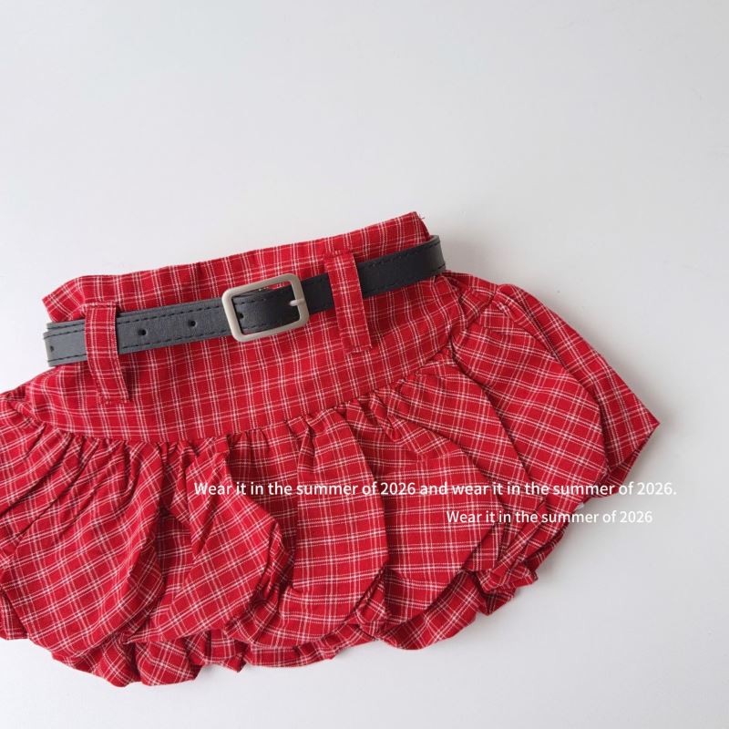 2026新品TQ★子供服　スカート★90cm～150cm