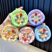 ins人気キーホルダー減圧おもちゃ PVC キーリング  ストレス解消触感いい ハンドメイド雑貨 撮影道具LF