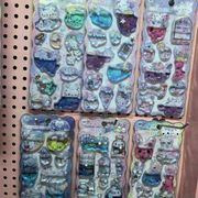 ステッカー★3Dシール★スマホ飾り★貼り付け★DIY★ウォーターシール★ぷくぷくシール