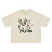 メンズ ウォッシュ加工 ビンテージ風 半袖 Tシャツ 男女専用 ストリート系 トップス 夏 2026新作★