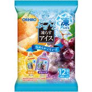 【リニューアル】ぷるんと凍らすアイス　みかん＋グレープ