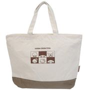 トートバッグ サンリオ キャラクターズ BIG キャンバス トート ブラウン【小ロット販売】