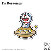 I'm Doraemon ダイカットステッカー どら焼き型UFO ドラえもん スーツケース キャラクター グッズ DORA019