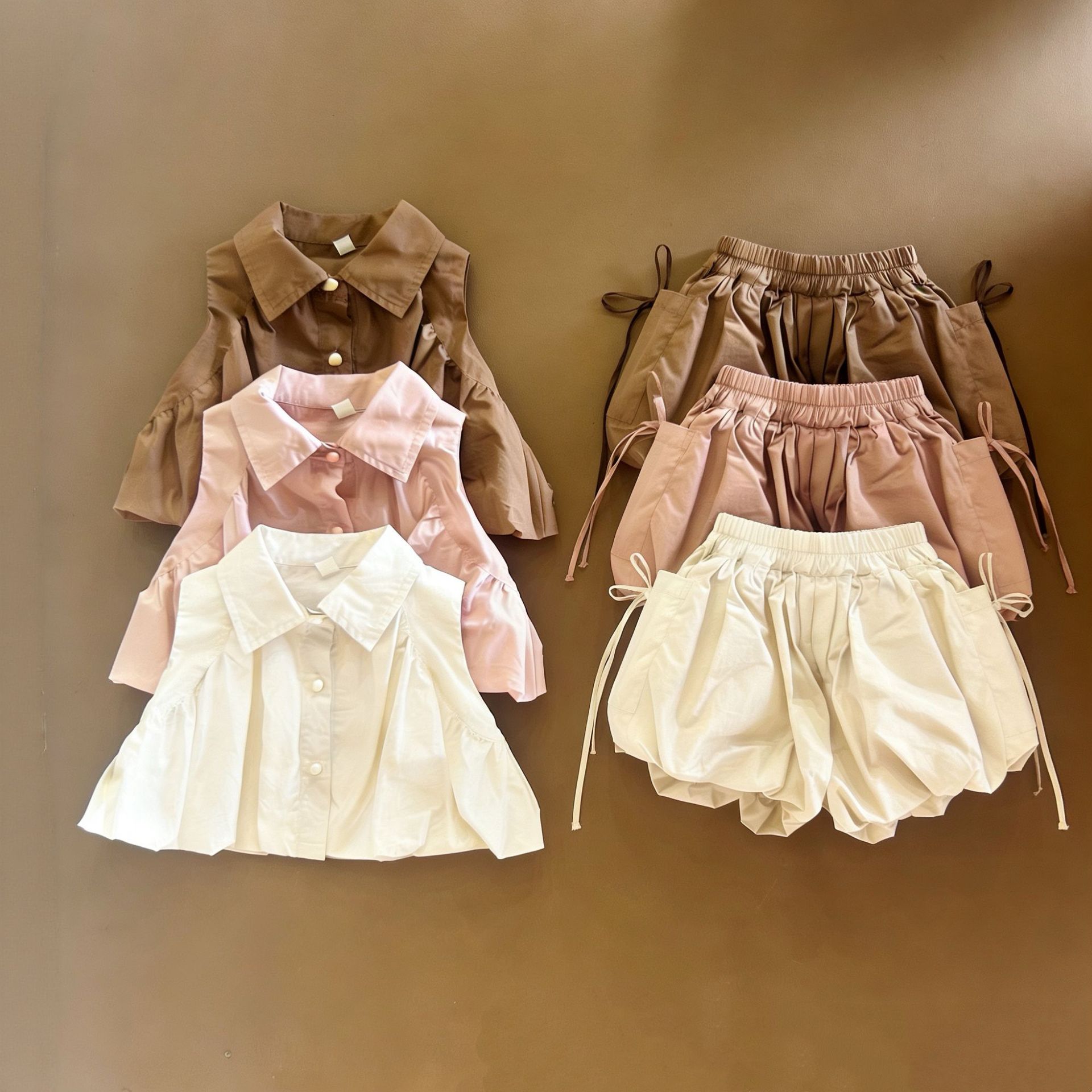 2026新品LLZ★子供服　セットアップ★73CM～120cm 3色