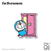 I'm Doraemon ダイカットステッカー どこでもドア ドラえもん スーツケース キャラクター グッズ DORA024