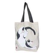 【トートバッグ】A4トート ぶちねこ ネコ