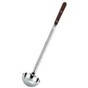 日本製 made in japan 18-8ローズ柄サービスレードル 90cc 71001