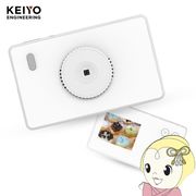 デジタルカメラ ポケットサイズ 超スリム！ KEIYO 慶洋エンジニアリング AN-DC004-WH ホワイト