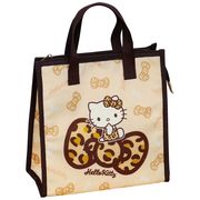 ランチバッグ 保冷バッグ サンリオ 保温 保冷 スクエアバッグ ファスナー付き レオパード【小ロット