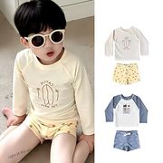 ベビー服 韓国風 男の子2点セットキッズ水泳服砂浜 海水着 温泉用 子供用 水着 4色 100cm-150cm