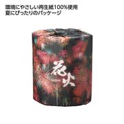 夏柄トイレットロール　花火