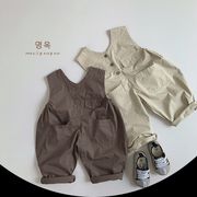 春夏インス風キッズサロペット韓国風森系レトロベビー服