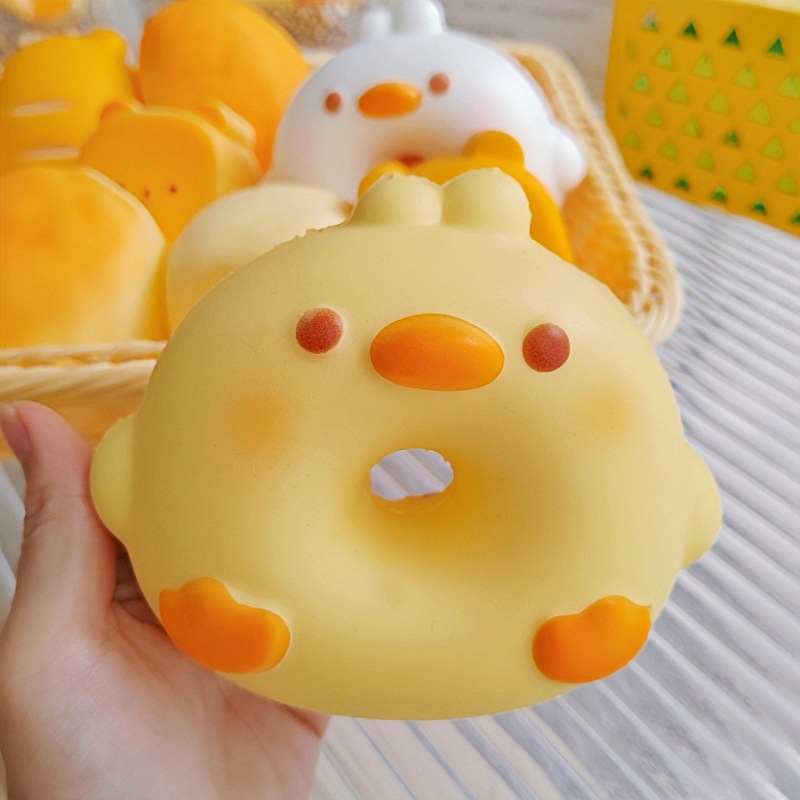 スクイーズ PU 低反発 リアル パン型 食品サンプル風 かわいい