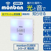monban CUBE II 光フラッシュ電池式受信機