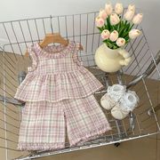 「2026」子供服★トップス+ズボン★セットアップ★韓国風子供服★80cm～130cm