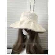 今が絶対買い流行 日焼け防止バケットハット ホワイトカラー 業務用アクセサリー