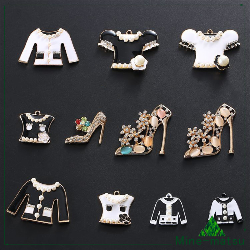 アクセサリーパーツ デコパーツ カン付き ペンダント 上品 DIY素材 ハンドメイド