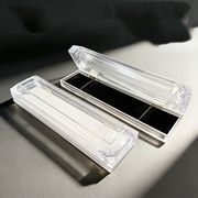 アクリル 透明 クリアケース ブレスレット ネックレス フラップ ジュエリーボックス