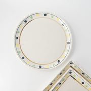 【特価品】三彩26.5cm丸皿[B品][美濃焼]