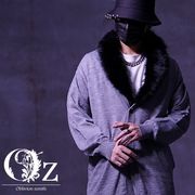 【原宿系ファー付カーデ】メンズ レディース フリンジ 長袖 V系 モード カーディガン秋服 新作 2026