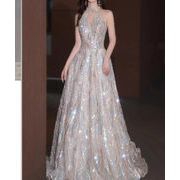 結婚式・司会者用ワンピース・花嫁ウェディングドレス・パーティードレス・披露宴/写真撮影  ロングドレス