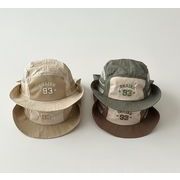 日系 キッズ キッズ　キャップ　おしゃれ　日除け　紫外線カット　帽子　4色