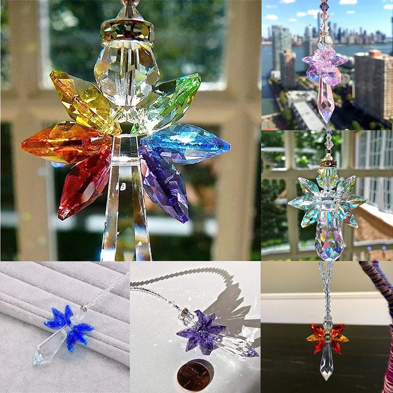 【ギフトBOX付】素敵な恋愛を作り出すサンキャッチャー サンキャッチャー インテリア 工芸品 レインボーメーカー 雑貨