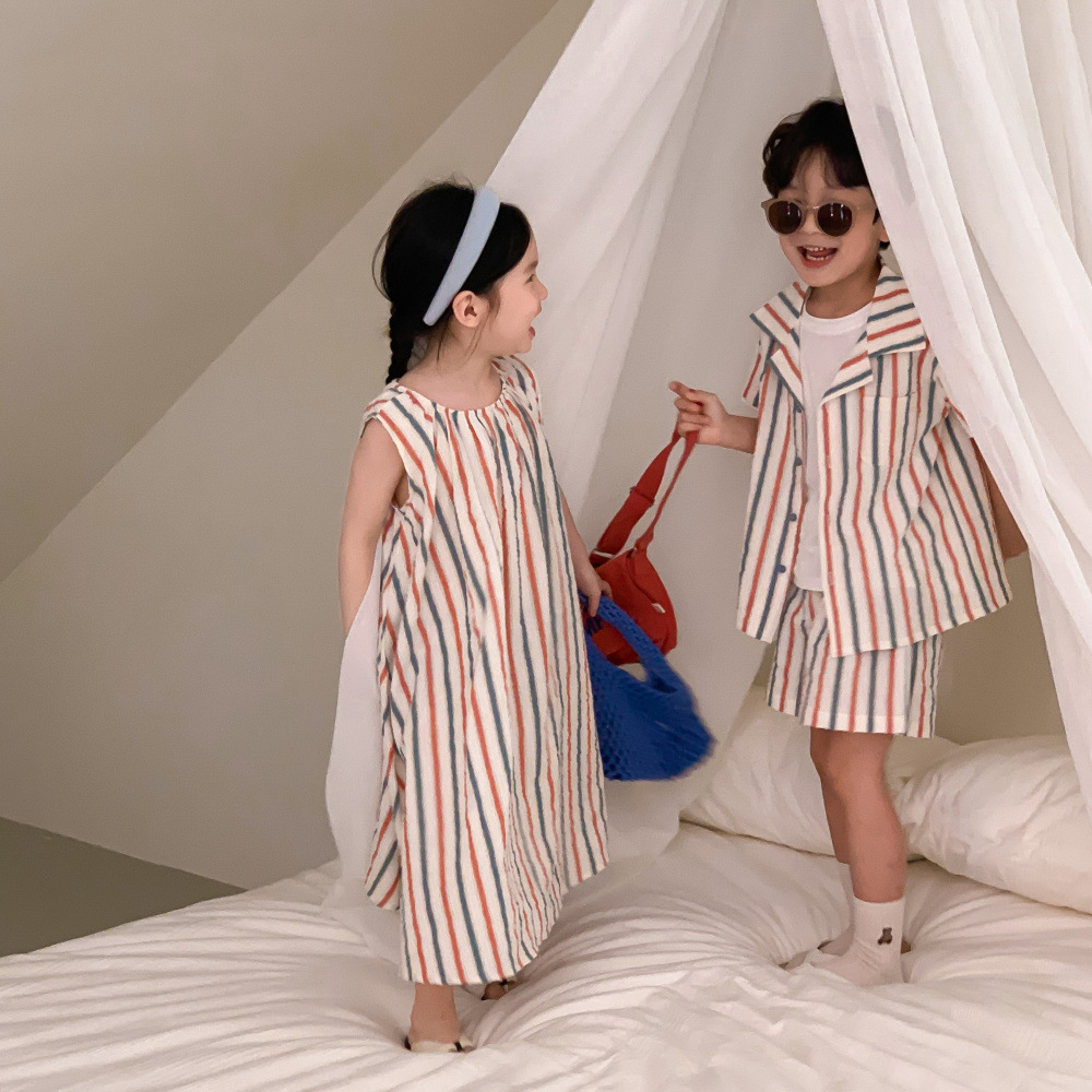 2026年夏新作韓国風子供服 キッズ用アパレル★セットアップ★ワンピース★トップス+パンツ