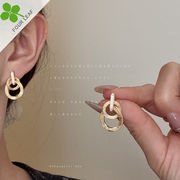 ピアス 設計感 アクセサリー 金属アレルギー 耳飾り 上品 レディース 大人可愛い