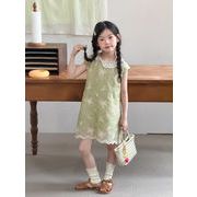 2026夏新作 韓国風子供服 キッズ服 ベビー服  女の子 ワンピース 100~150CM