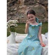 子供服　90~130cm　キッズワンピース　女の子　デザイン　韓国キッズ服