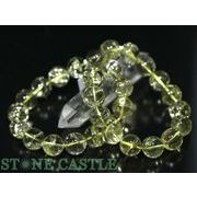 ☆高品質☆【ブレスレット】アイリスレモンクォーツ (3A) (約13.5～14mm)