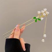 上品ヘア簪 大人レディース 通勤 デート 結婚式 多用途髪飾り7色