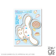 サンリオキャラクターズ ハーフカットステッカー シナモロール sanrio スマホ キャラクター グッズ SAN306