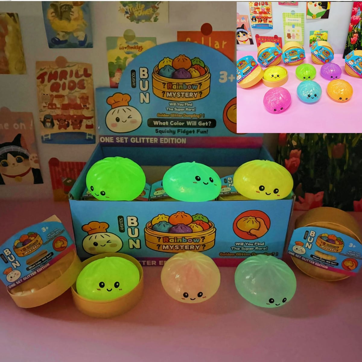 新入荷★大人＆子供用玩具　減圧グッズ　ストレス解消★スクイーズ　蓄光