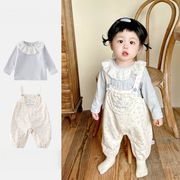 新入荷★キッズセットアップ トップス＆サロペット 秋用 セットアップ 73-100cm