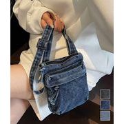 【日本倉庫即納】 韓国風デニム ミニショルダーバッグ可愛い