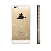iPhone SE 5S/5 対応 アイフォン ハード クリア ケース UFO